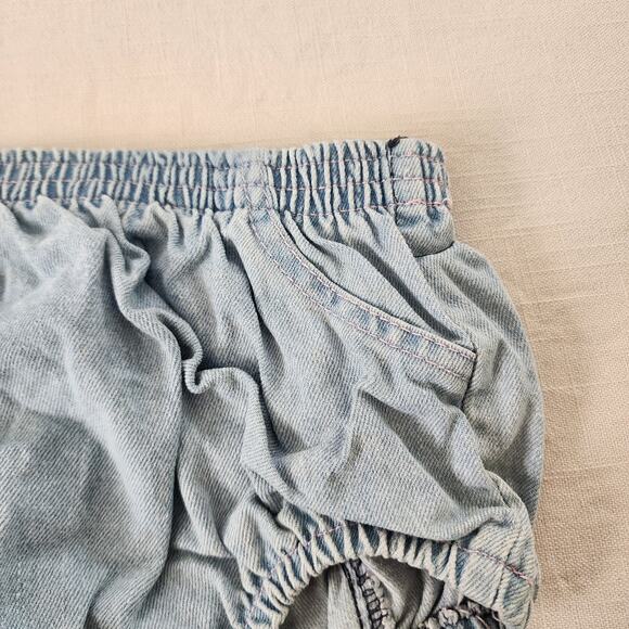 Vintage Denim Bloomers 6-12 months - Picture 3 of 7